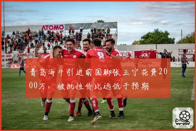 青岛海牛引进前国脚张玉宁花费2000万,被批性价比远低于预期